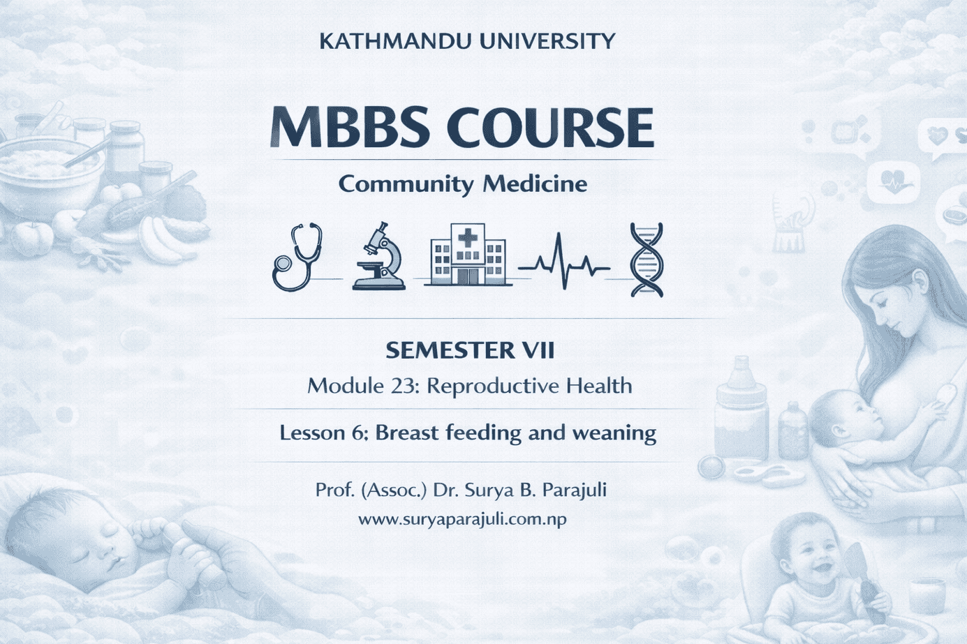 Breast feeding and weaning